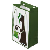 Sac de cadeau de Joyeux Noël (Dos Angle)