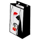 Sac de cadeau de Joyeux Noël (Dos Angle)