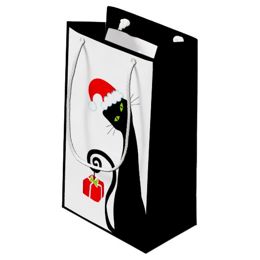 Sac de cadeau de Joyeux Noël (Dos Angle)