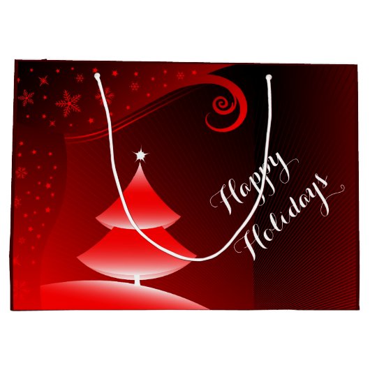 Sac de cadeau de Joyeux Noël (Dos)