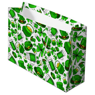 Sac de cadeau de la Saint-Patrick