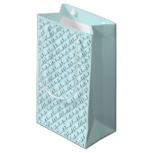 Sac de Cadeau de Leçons de Danse (Bleu) (Devant Angle)