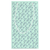 Sac de Cadeau de Leçons de Danse (Vert) (Dos)