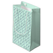 Sac de Cadeau de Leçons de Danse (Vert) (Devant Angle)