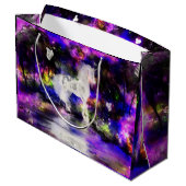 Sac de cadeau de licorne (Dos Angle)