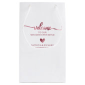 Sac de cadeau de mariage petit cœur mignon (Dos)