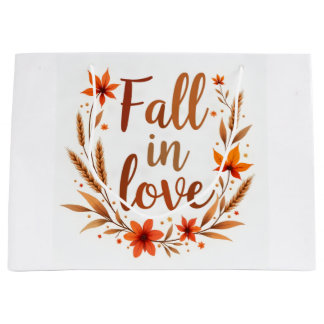 Sac de cadeau de mariage Tombez amoureux