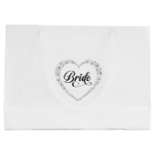Sac de cadeau de mariée de mariage (Dos)