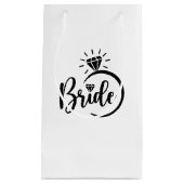 Sac de cadeau de mariée de mariage (Devant)