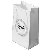 Sac de cadeau de mariée de mariage (Dos Angle)