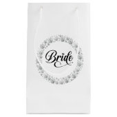 Sac de cadeau de mariée de mariage (Devant)