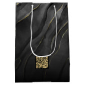 Sac de cadeau de marque élégant personnalisé (Dos)