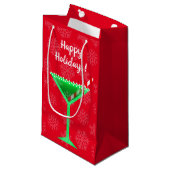 Sac de cadeau de Martini (Devant Angle)