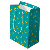 Sac de cadeau de motif de banane (Dos Angle)