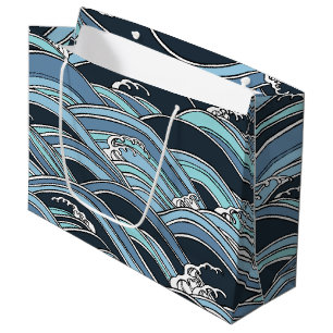 sac de cadeau de motif de Japonais