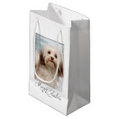Sac de cadeau de Noël de Havanese (Devant Angle)