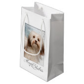 Sac de cadeau de Noël de Havanese (Dos Angle)