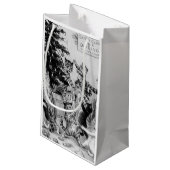 Sac de cadeau de Noël de Louis Wain (Dos Angle)