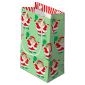 Sac de cadeau de Noël de pickleball petit (Dos Angle)