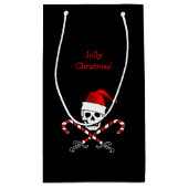 Sac de cadeau de Noël de pirate de jolly roger (Dos)