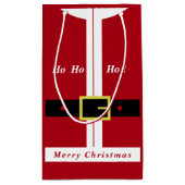 Sac de cadeau de Noël du Père Noël - Drôle (Dos)