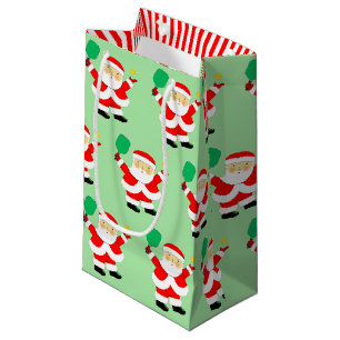 Sac de cadeau de Noël petit Pickleball