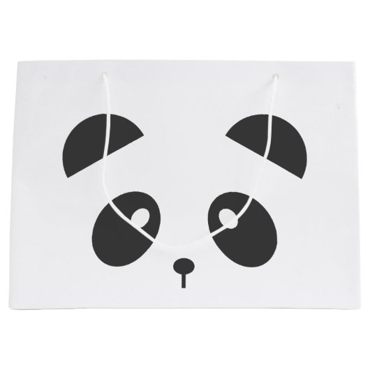 Sac de cadeau de panda (Devant)