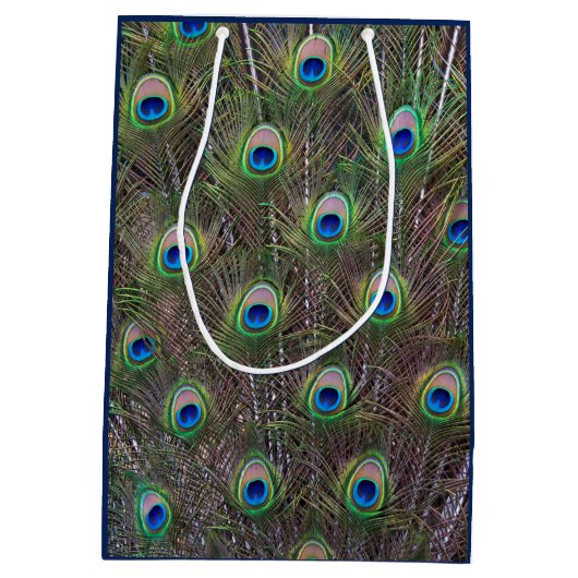 Sac de cadeau de paon (Dos)