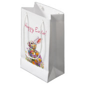 Sac de cadeau de Pâques heureux (Devant Angle)