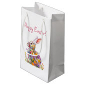 Sac de cadeau de Pâques heureux (Dos Angle)