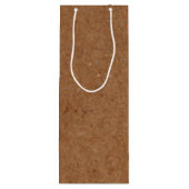 Sac de cadeau de partie de bouteille de chocolat (Dos)