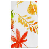 Sac de cadeau de partie de feuille d'automne de (Dos)