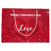 Sac de cadeau de parties scintillantes de papier (Dos)