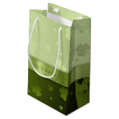 Sac de cadeau de shamrocks du jour de St Patrick (Dos Angle)