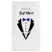 Sac de cadeau de témoin de mariage (Devant)