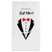 Sac de cadeau de témoin de mariage (Devant)