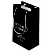 Sac de cadeau de témoin de mariage (Dos Angle)
