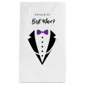 Sac de cadeau de témoin de mariage (Devant)