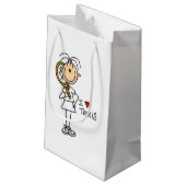 Sac de cadeau de tennis d'amour de la femelle I (Dos Angle)