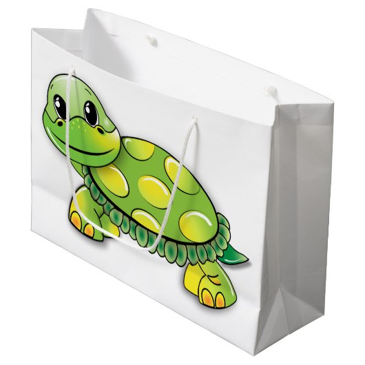 Sac de cadeau de tortue (Devant Angle)