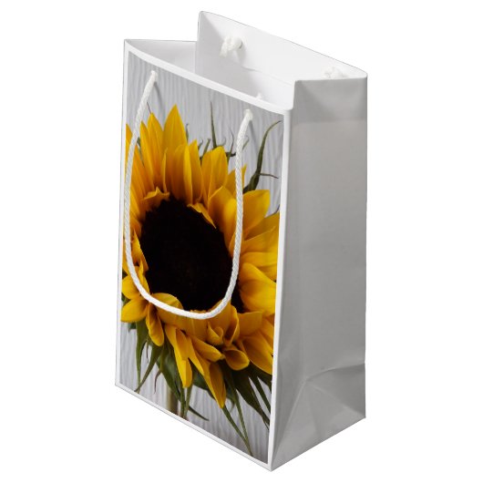 Sac de cadeau de tournesol (Dos Angle)