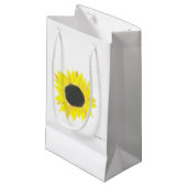 Sac de cadeau de tournesol (Devant Angle)