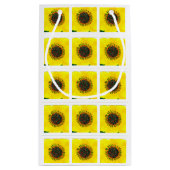 Sac de cadeau de tournesol de vacances (Dos)