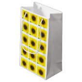 Sac de cadeau de tournesol de vacances (Dos Angle)