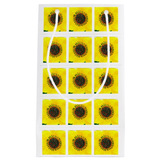 Sac de cadeau de tournesol de vacances (Devant)