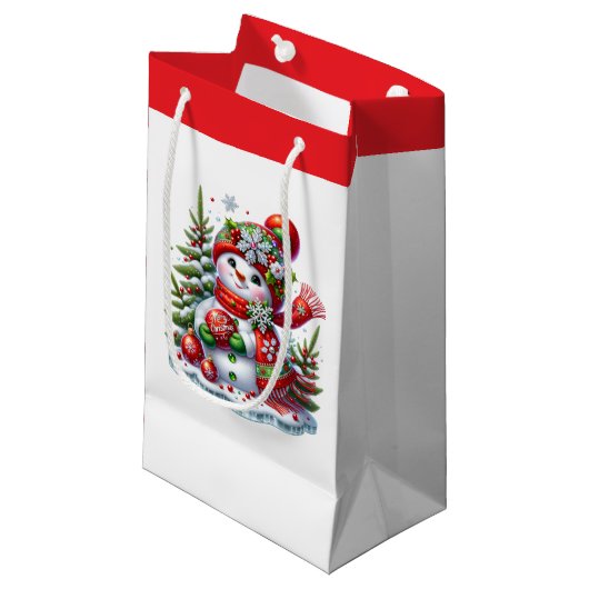 Sac de cadeau de vacances (Devant Angle)