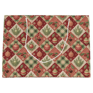 Sac de cadeau de vacances luxueux