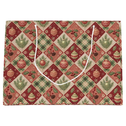 Sac de cadeau de vacances luxueux (Devant)