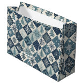 Sac de cadeau de vacances luxueux (Devant Angle)