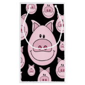 Sac de cadeau de visage de porc (Dos)
